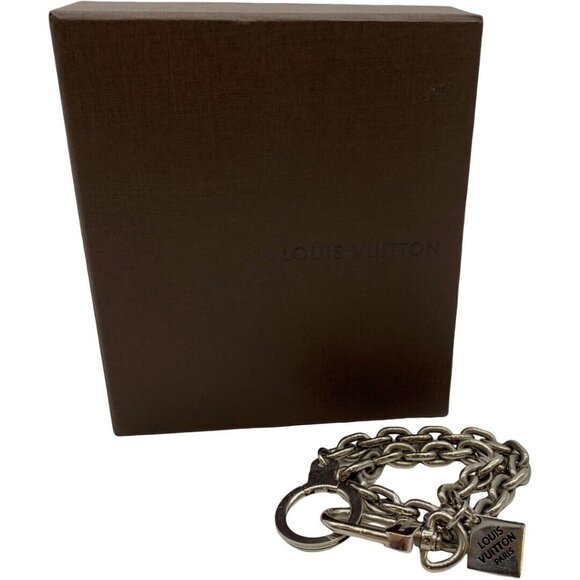 Authentic LOUIS VUITTON Chaine Anneau Cles XL Key Ring Holder M65774 #36635172 - Picture 1 of 8
